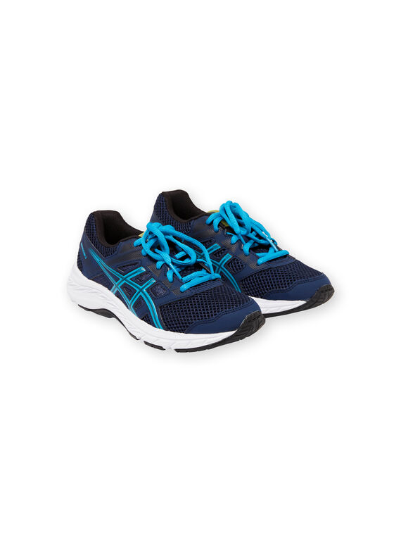 Sapatilhas azul-marinho e turquesa Asics menino GGCONTENDG / 19WK36P2D4Q070