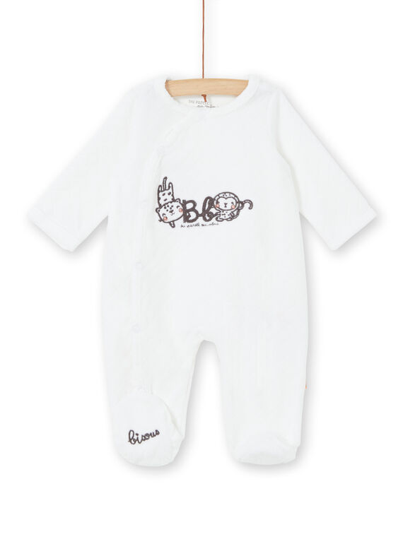 Babygro branco nascimento LOU1GRE4 / 21SF05H1GRE000