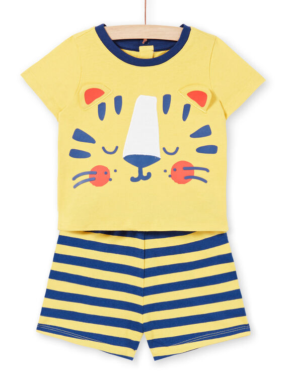 Pijama amarelo bebé menino LEGAPYJTIG / 21SH14C1PYJB116