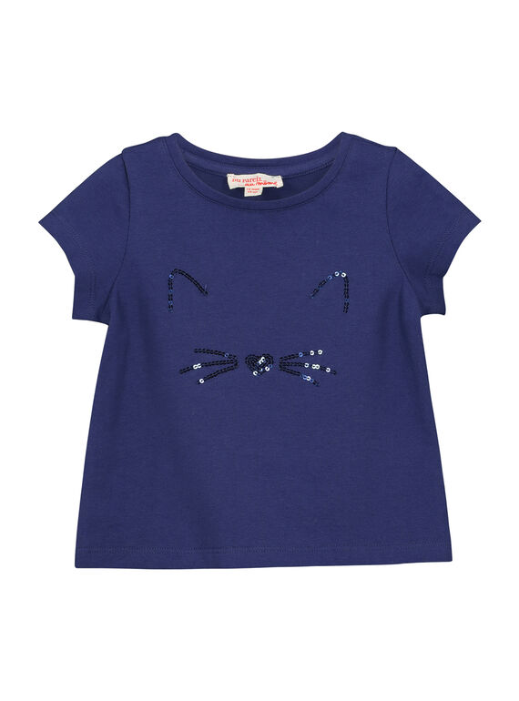 T-shirt mangas curtas bebé menina FIJOTI4 / 19SG0934TMC703