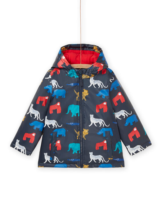 Impermeável com estampado de animais selvagens ROGROIMP2 / 23S902J2IMP705