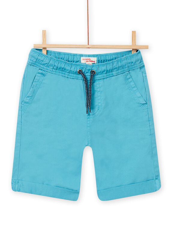 Bermudas azul-safira menino NOJOBERMU4 / 22S902C3BERC211