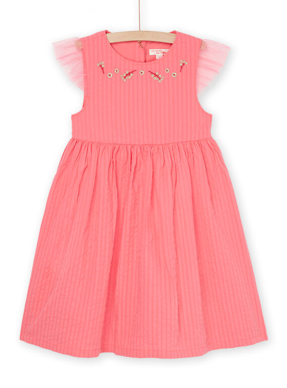 Vestido begónia de mangas folheadas RABLEROB3 / 23S90131ROB302