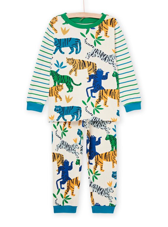 Pijama com estampado de tigre REGOPYJTIG / 23SH12D2PYJA016