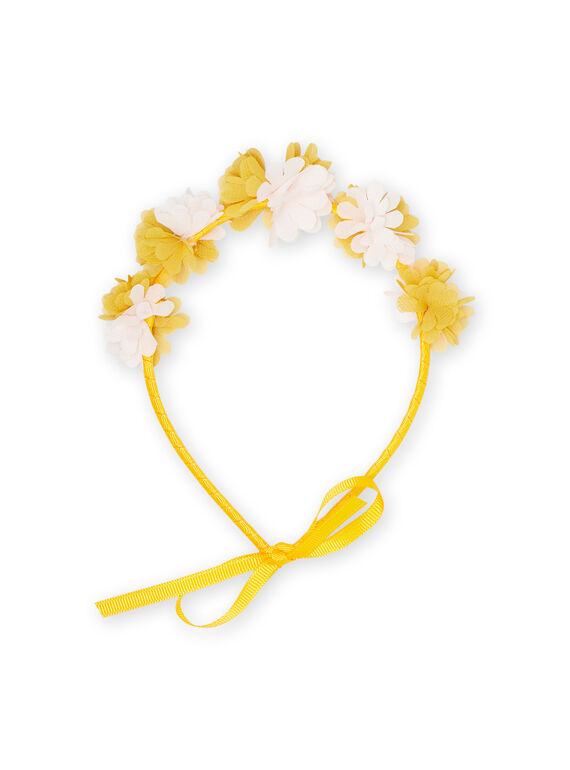 Bandolete decorativa amarela menina NYABASER / 22SI0111TETB107