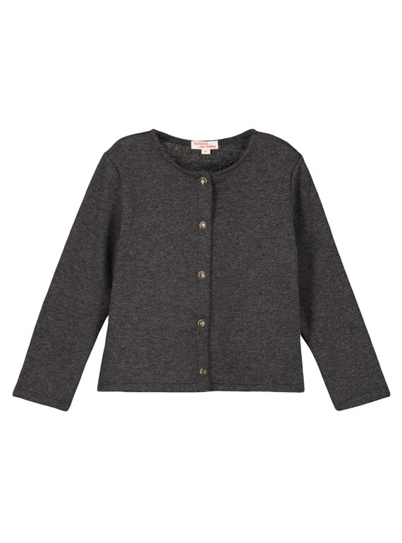 Cardigan Cinzento antracite mesclado GAJOFCAR2 / 19W901L6D3C944