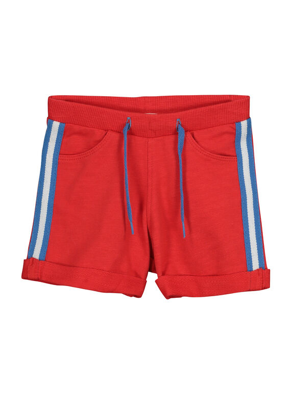 Bermudas de moletão bebé menino FUJOBER8 / 19SG10G6BERF517