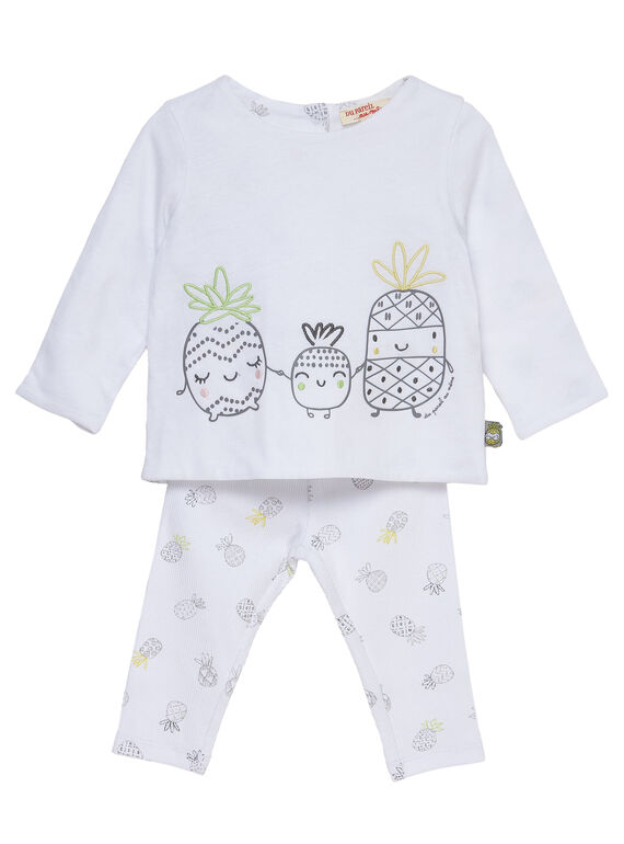Conjunto Branco JOU2ENS2 / 20SF05M2ENS000