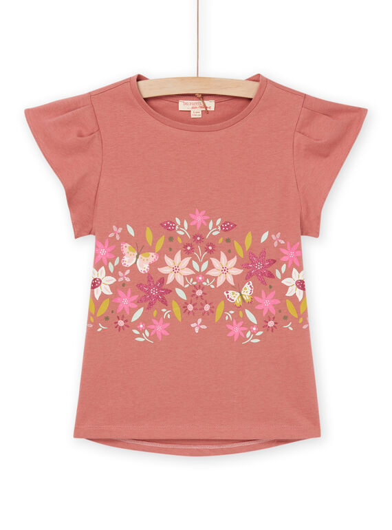 T-shirt com padrão florido RAMAGTI1 / 23S901T1TMCE415