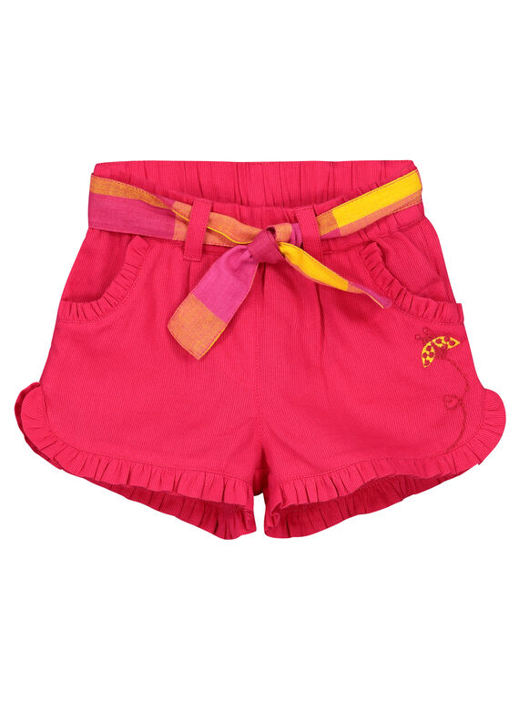 Calções fantasia bebé menina FIYESHO2 / 19SG09M2SHO304