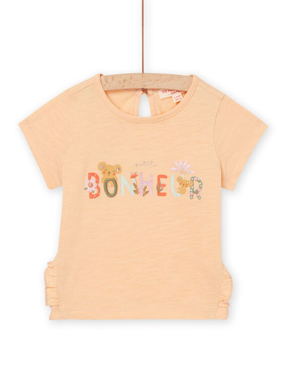T-shirt de mangas curtas com animação e inscrição RIMAGTI / 23SG09T1TMCE413