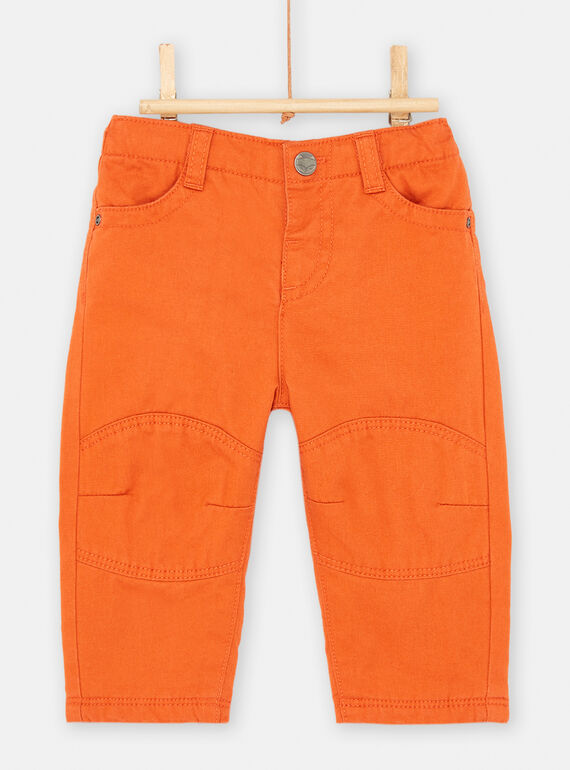 Calças laranja para bebé menino SUKHOPAN2 / 23WG10Q3PAN409