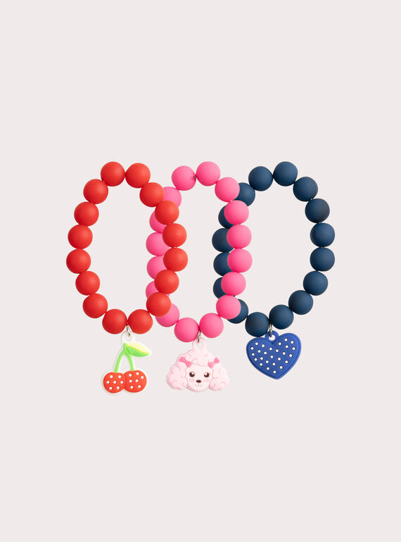 Conjunto de 3 pulseiras para meninas  VYAJOSET2 / 24WI01L1BRC099