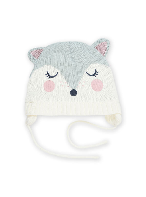 Gorro com padrão de raposa PYIRHUBON3 / 22WI09F4BON626
