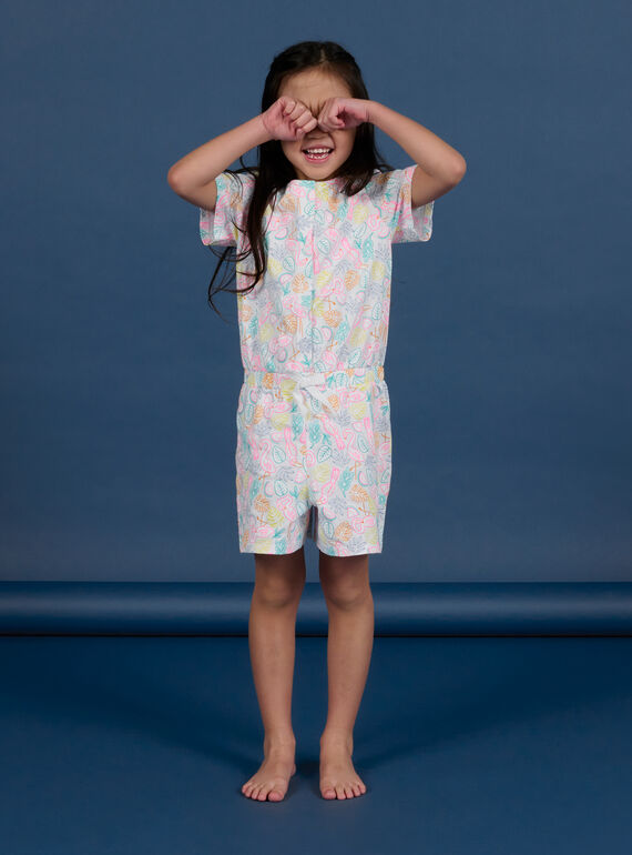 Sobrepijama multicor menina NEFACOMBFLA / 22SH11H1D4F000