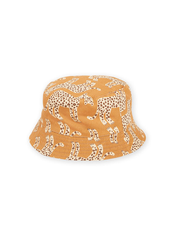 Chapéu avelã com estampado de jaguares RYOJOCHA6 / 23SI02C5CHA821