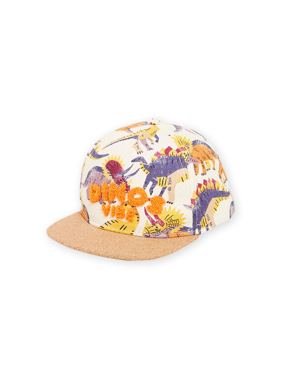 Boné multicor com estampado de dinossauros RYOJOCHA4 / 23SI02B1CHAA002