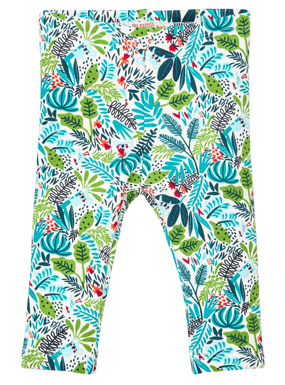 Leggings quentes estampado bebé menina JICLOPAN / 20SG0911PAN001