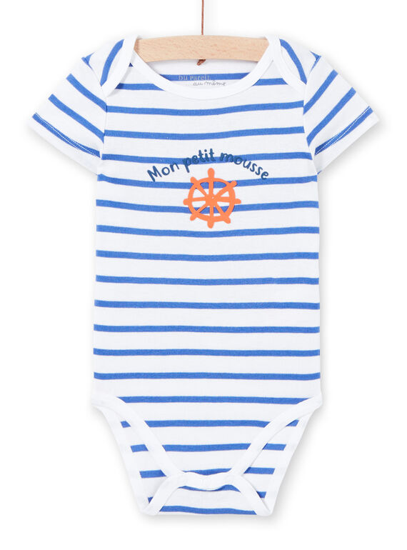 Body branco estampado bebé menino LEGABODMOU / 21SH14G1BDL000