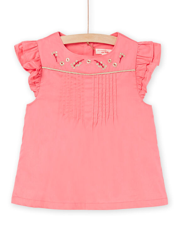 Blusa de mangas com folhos RABLECHEM / 23S90131CHE302