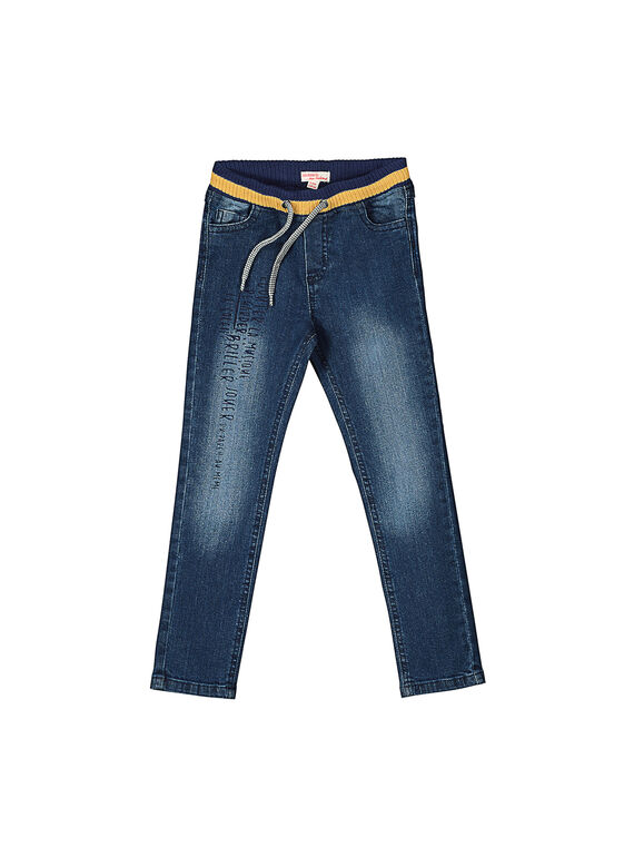 Calças de ganga elásticas menino FOLIJEAN / 19S90221JEA704