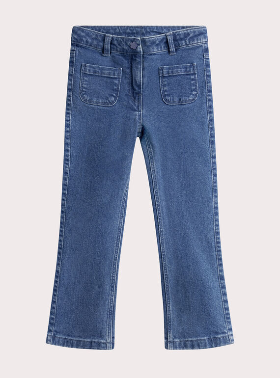 Calças de ganga evasé denim médio WAKAJEAN / 25S90131JEAP274