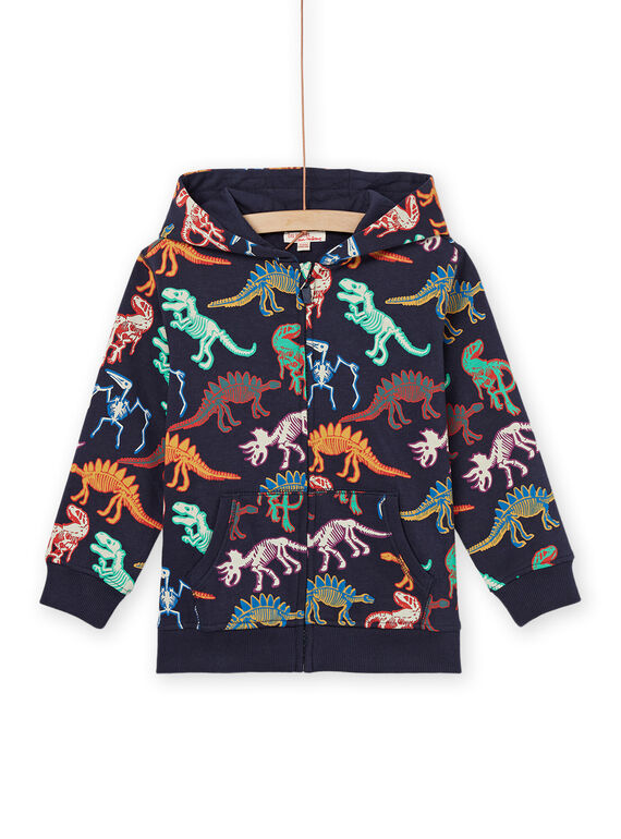 Sweat com capuz e estampado de dinossauros POJOJOH1EX / 22W902D6JGH705