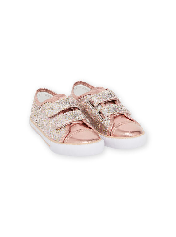 Ténis com purpurinas rosa menina NATOILGLITP / 22KK3598D16030