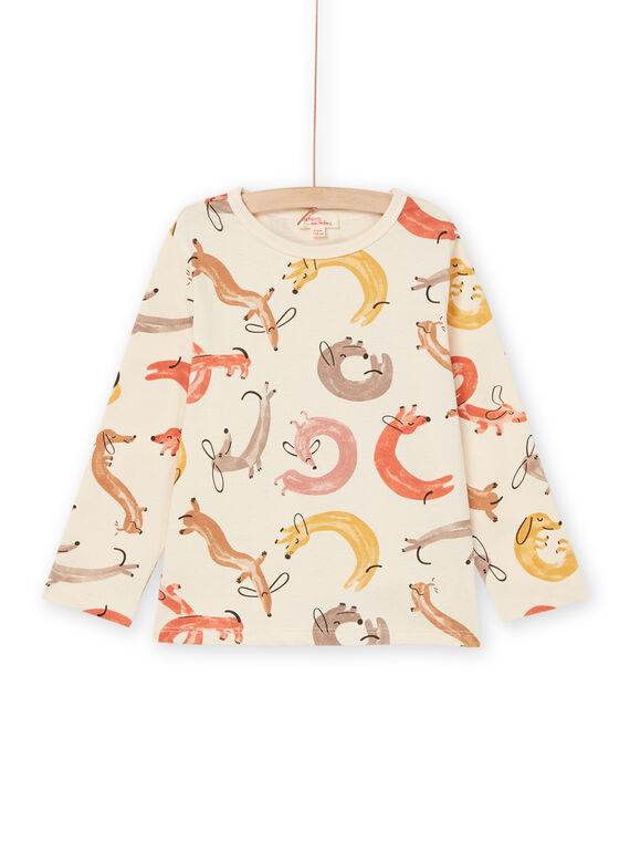 T-shirt com estampado cães fantasia RODAYTEE1 / 23S902M1TMLA002