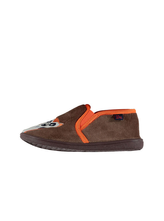 Chinelos veludo toupeira criança menino GGSGLEMU / 19WK36Z1D0B803