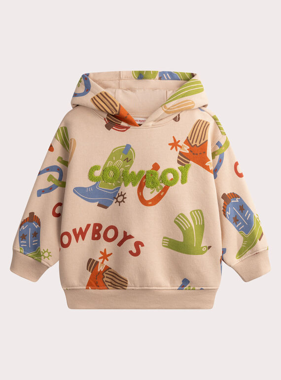 Sweatshirt com estampado cowboy  WOLANSWE / 25S90241SWED327