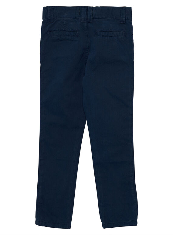 Calças chino menino azul-marinho JOJOPACHI2 / 20S90242D2B705