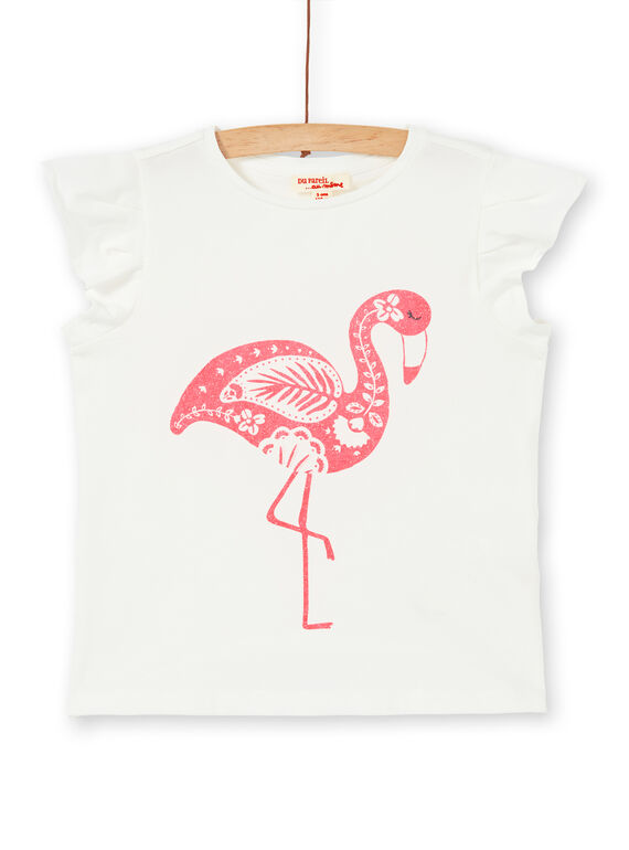 T-shirt cru e rosa LAJOTI3 / 21S90132D31001