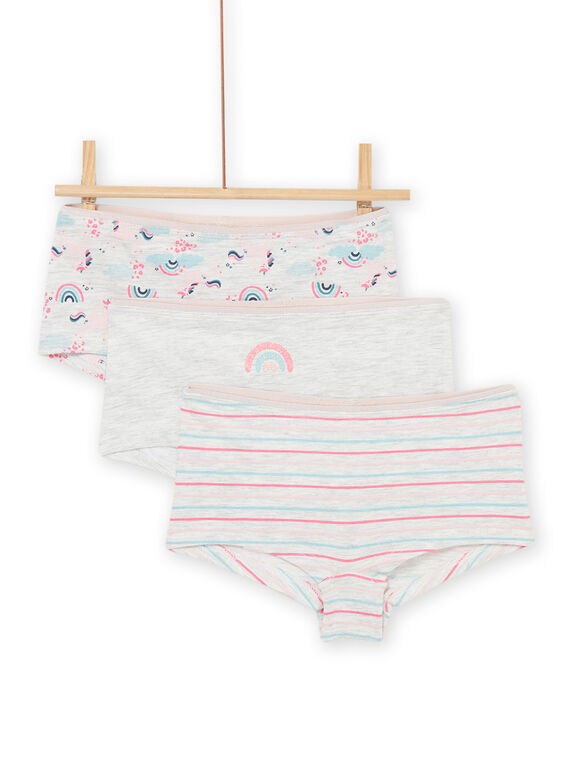 Pack de 3 shorties a condizer PEFAHOTLIC / 22WH1141SHYJ920