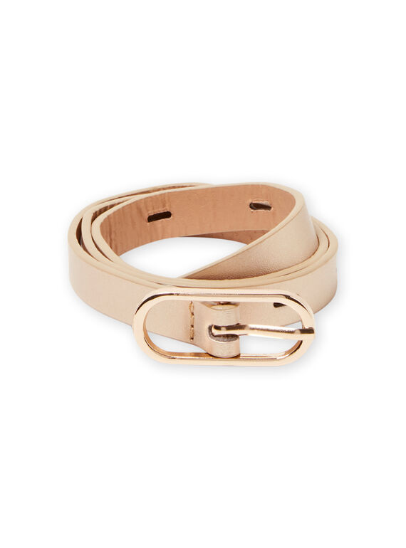 Cinto dourado rosa menina MYAESBELT2 / 21WI01E3CEI955