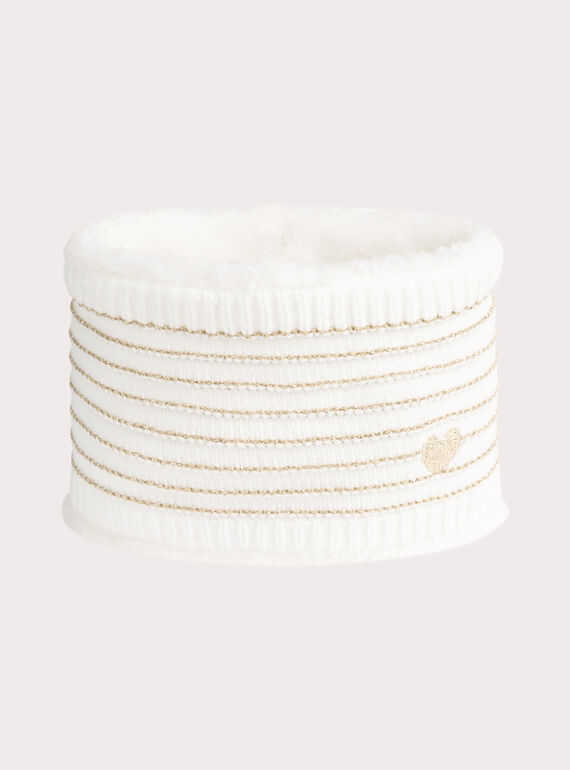 Snood listrado dourado para menina VYICHESNOO / 24WI09M1SNO001