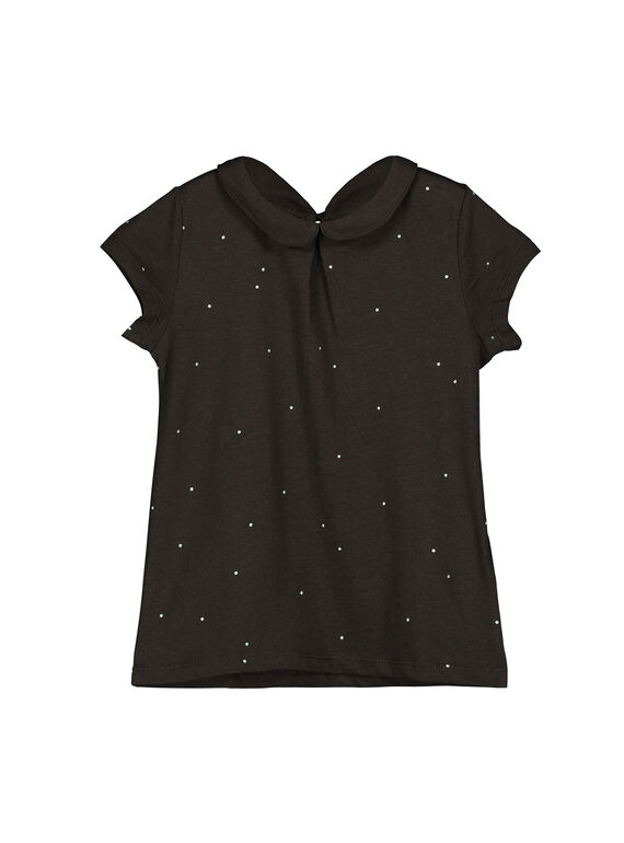 T-shirt gola Peter Pan menina FAJOBRAS1 / 19S901Y1D3A941