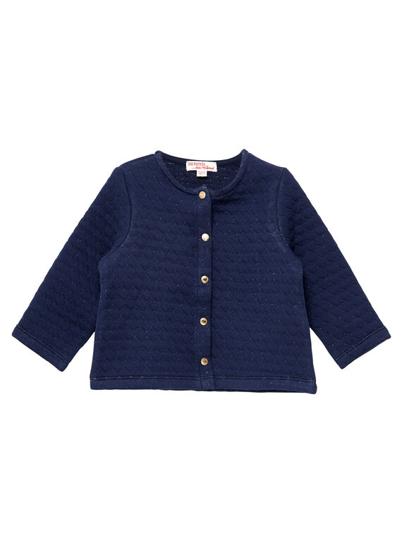 Cardigan rosa bebé menina JIJOCAR3 / 20SG0953CAR070