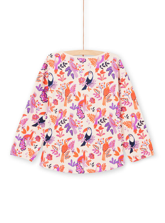 T-shirt de mangas compridas com padrão pássaro colorido menina MAPATEE / 21W901H1TMLD319