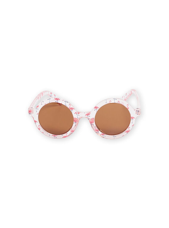 Óculos de sol rosa-suave com estampado flamingos RYAMERLUN2 / 23SI01R1LUS307