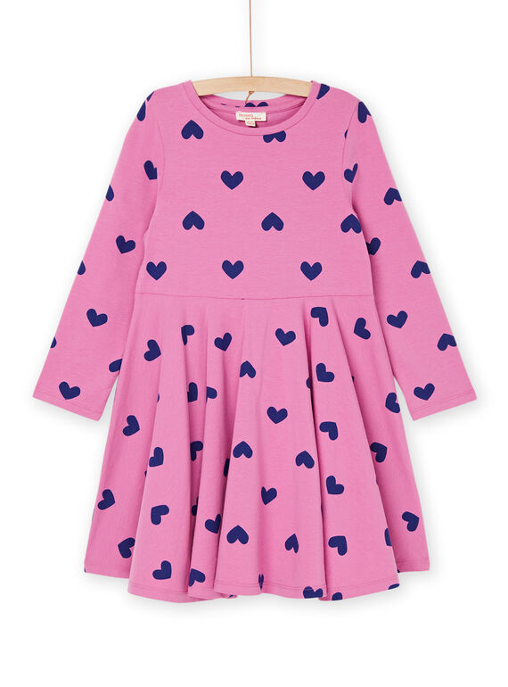 Vestido macaron com estampado corações RAJOROB3 / 23S90181ROBD318