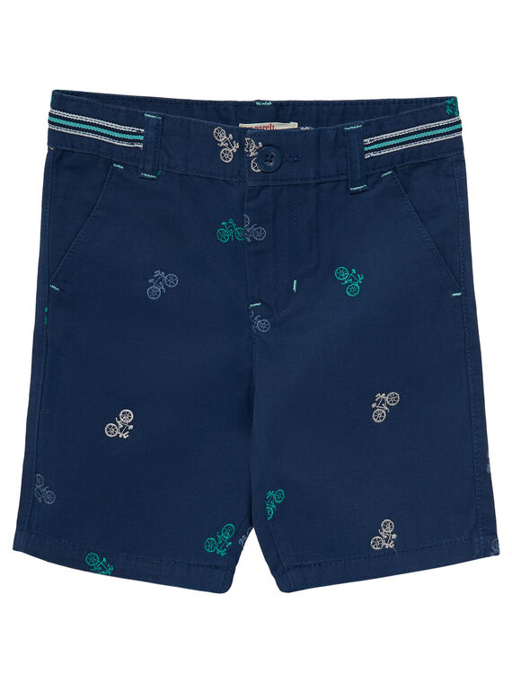 Bermudas menino azul-marinho bicicletas JOPOEBER2 / 20S902G2BER720