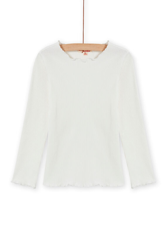T-shirt cru canelada menina MAJOUTEE1 / 21W90127TML001