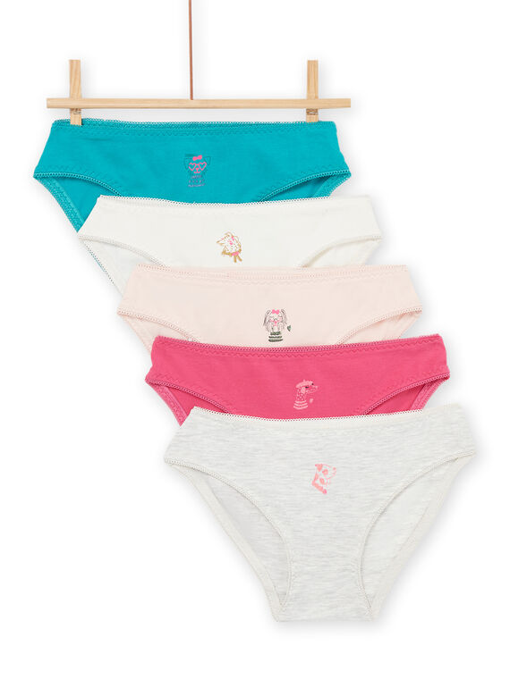 Pack de 5 cuecas com estampado fantasia PEFALOTSEM1 / 22WH1147D5L001