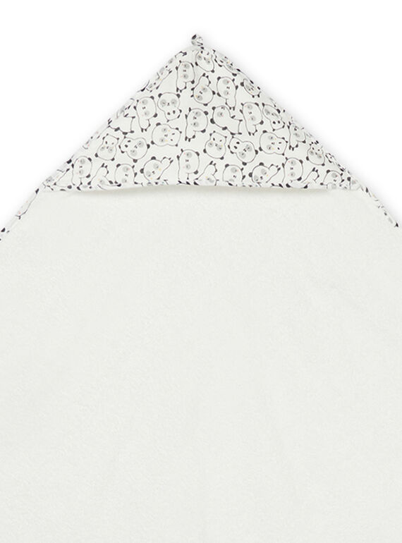 Toalha esponja com estampado de panda POU1POIN2 / 22WF4283POI001