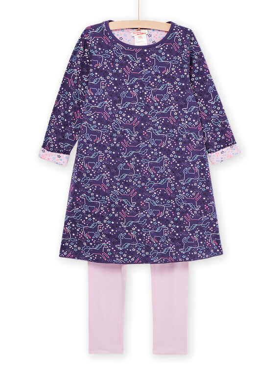 Conjunto camisa de dormir reversível e leggings PEFACHUSTA / 22WH1132CHN703