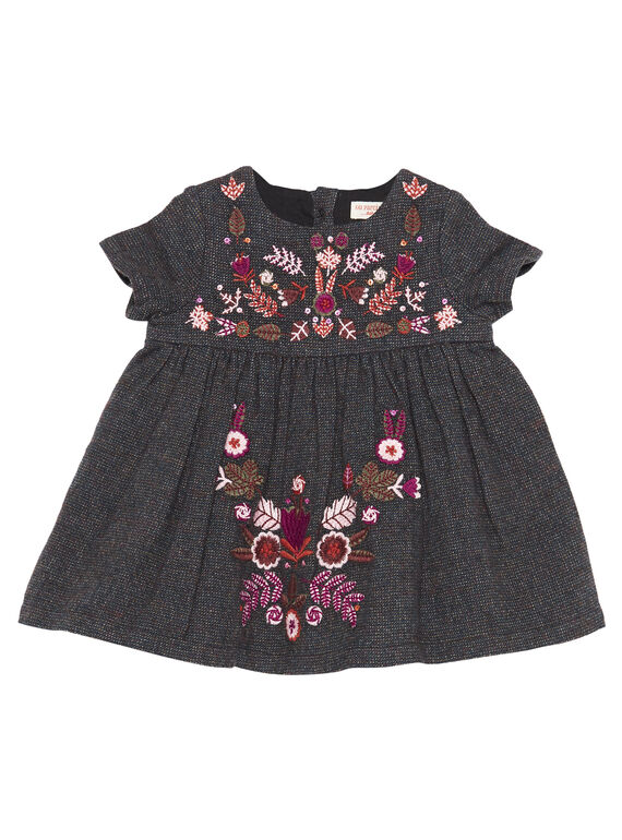 Vestido bordado menina GIBRUROB2 / 19WG09K2ROBI813