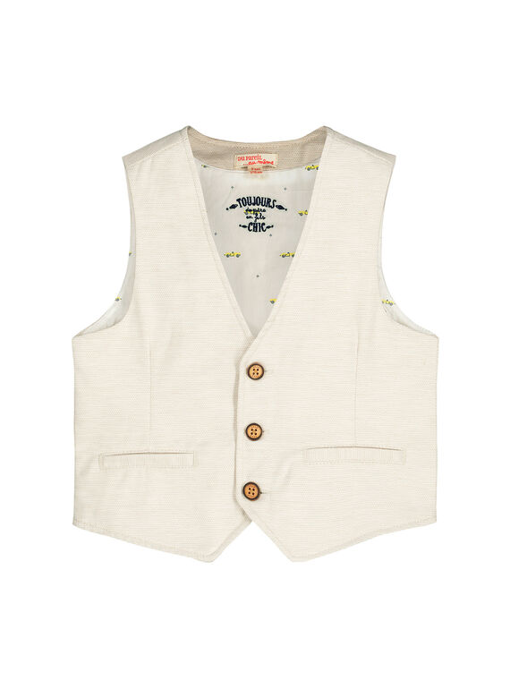Colete menino FOPOGSM / 19S902C1GSMI811