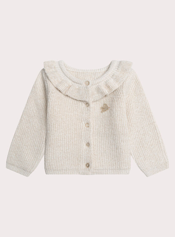 Off white CARDIGAN XIBLUCAR1 / 25WG09N2CAR001