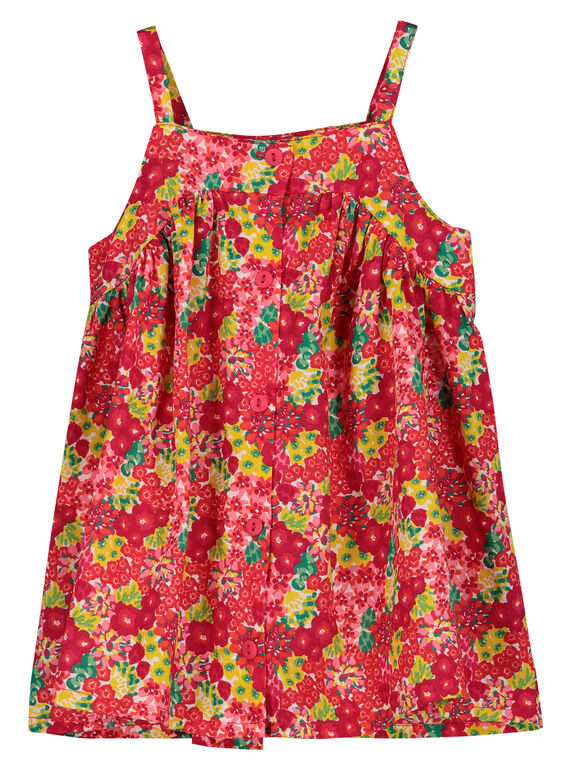 Vestido leve de alças bebé menina FIYEROB1 / 19SG09M1ROB000